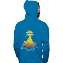 Load image into Gallery viewer, Shirts Pullover Hoodies, Unisex / Small / Sapphire Big Bird Box