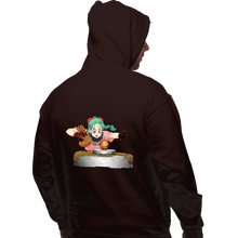 Load image into Gallery viewer, Shirts Pullover Hoodies, Unisex / Small / Dark Chocolate Indiana Bulma
