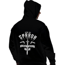 Load image into Gallery viewer, Shirts Pullover Hoodies, Unisex / Small / Black Demon World Tour
