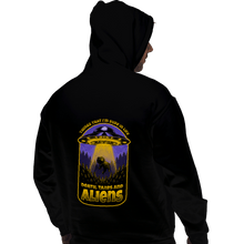 Load image into Gallery viewer, Secret_Shirts Pullover Hoodies, Unisex / Small / Black Death Taxes And Aliens