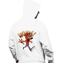Load image into Gallery viewer, Shirts Pullover Hoodies, Unisex / Small / White Whoa!