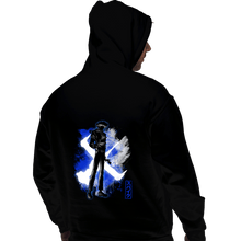 Load image into Gallery viewer, Shirts Pullover Hoodies, Unisex / Small / Black Cosmic Cowboy
