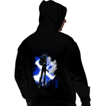 Load image into Gallery viewer, Shirts Pullover Hoodies, Unisex / Small / Black Cosmic Cowboy