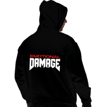 Load image into Gallery viewer, Daily_Deal_Shirts Pullover Hoodies, Unisex / Small / Black Emotional Damage