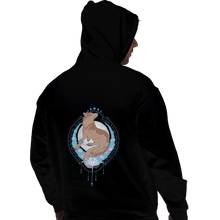 Load image into Gallery viewer, Shirts Zippered Hoodies, Unisex / Small / Black Howling Wolf