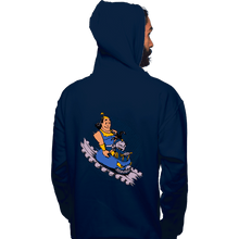 Load image into Gallery viewer, Daily_Deal_Shirts Pullover Hoodies, Unisex / Small / Navy Emperor's New Roller Coaster