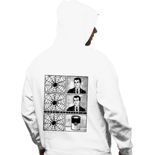Load image into Gallery viewer, Secret_Shirts Pullover Hoodies, Unisex / Small / White Spider Can