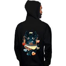 Load image into Gallery viewer, Daily_Deal_Shirts Pullover Hoodies, Unisex / Small / Black Dragon Valentine