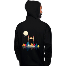 Load image into Gallery viewer, Shirts Pullover Hoodies, Unisex / Small / Black The Imperial Fighter