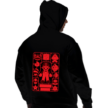 Load image into Gallery viewer, Daily_Deal_Shirts Pullover Hoodies, Unisex / Small / Black Mario Model Sprue