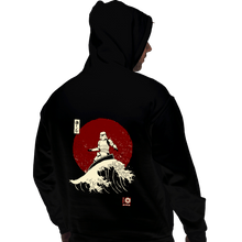 Load image into Gallery viewer, Daily_Deal_Shirts Pullover Hoodies, Unisex / Small / Black Empire Wave