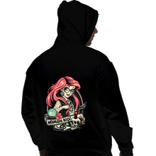 Load image into Gallery viewer, Daily_Deal_Shirts Pullover Hoodies, Unisex / Small / Black Rocker Ariel