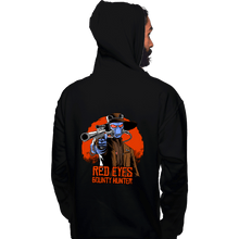 Load image into Gallery viewer, Daily_Deal_Shirts Pullover Hoodies, Unisex / Small / Black Red Eyes Bounty Hunter