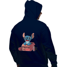 Load image into Gallery viewer, Shirts Pullover Hoodies, Unisex / Small / Navy Adopt This Dog