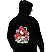 Load image into Gallery viewer, Daily_Deal_Shirts Pullover Hoodies, Unisex / Small / Black Down Where It's Wetter