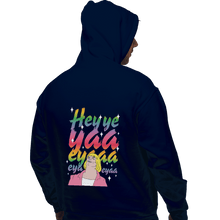 Load image into Gallery viewer, Shirts Zippered Hoodies, Unisex / Small / Navy Heyyeyaaeyaaaeyaeyaa