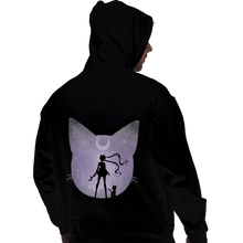 Load image into Gallery viewer, Shirts Zippered Hoodies, Unisex / Small / Black Pretty Guardian