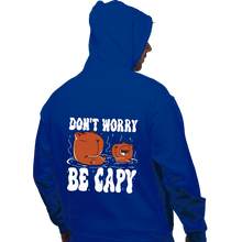 Load image into Gallery viewer, Shirts Pullover Hoodies, Unisex / Small / Royal Blue Be Capy