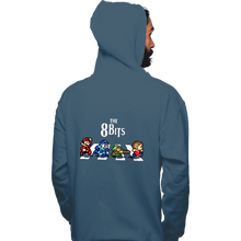 Load image into Gallery viewer, Daily_Deal_Shirts Pullover Hoodies, Unisex / Small / Indigo Blue The 8 Bits
