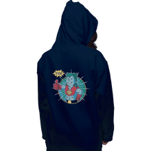Load image into Gallery viewer, Shirts Pullover Hoodies, Unisex / Small / Navy Planet Boy