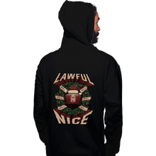 Load image into Gallery viewer, Shirts Pullover Hoodies, Unisex / Small / Black Lawful Nice Christmas