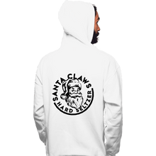 Load image into Gallery viewer, Secret_Shirts Pullover Hoodies, Unisex / Small / White Santa Claws