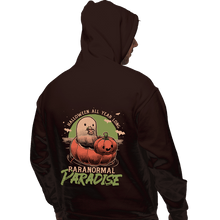 Load image into Gallery viewer, Secret_Shirts Pullover Hoodies, Unisex / Small / Dark Chocolate Paranormal Paradise