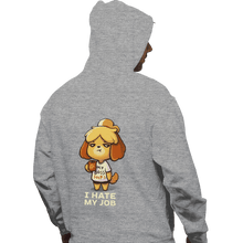 Load image into Gallery viewer, Shirts Pullover Hoodies, Unisex / Small / Sports Grey Hate My Job