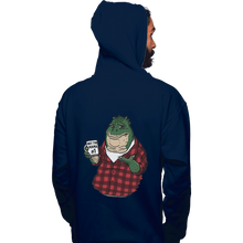 Load image into Gallery viewer, Shirts Zippered Hoodies, Unisex / Small / Navy Not The Mama