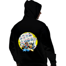 Load image into Gallery viewer, Daily_Deal_Shirts Pullover Hoodies, Unisex / Small / Black Future Past Animated