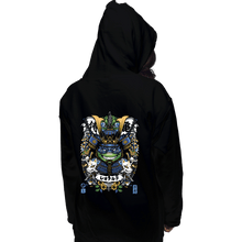 Load image into Gallery viewer, Daily_Deal_Shirts Pullover Hoodies, Unisex / Small / Black Samurai Leo