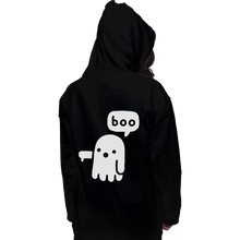 Load image into Gallery viewer, Shirts Pullover Hoodies, Unisex / Small / Black Ghost Of Disapproval