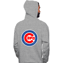 Load image into Gallery viewer, Daily_Deal_Shirts Pullover Hoodies, Unisex / Small / Sports Grey Major League Droid