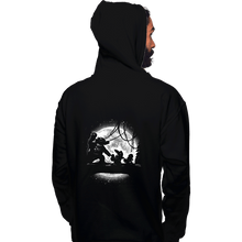 Load image into Gallery viewer, Shirts Pullover Hoodies, Unisex / Small / Black Moonlight Water Types