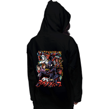 Load image into Gallery viewer, Last_Chance_Shirts Pullover Hoodies, Unisex / Small / Black Spider In A Spiderverse