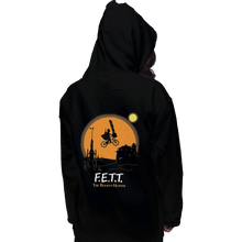 Load image into Gallery viewer, Shirts Pullover Hoodies, Unisex / Small / Black F.E.T.T. The Bounty Hunter
