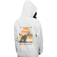 Load image into Gallery viewer, Shirts Pullover Hoodies, Unisex / Small / White Visit Wakanda