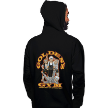 Load image into Gallery viewer, Shirts Pullover Hoodies, Unisex / Small / Black Golden's Gym