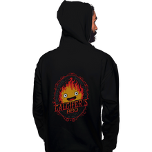 Load image into Gallery viewer, Shirts Pullover Hoodies, Unisex / Small / Black Calcifers BBQ