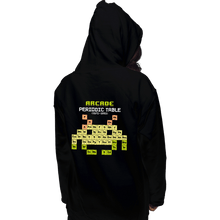 Load image into Gallery viewer, Daily_Deal_Shirts Pullover Hoodies, Unisex / Small / Black Arcade Periodic Table