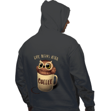 Load image into Gallery viewer, Shirts Pullover Hoodies, Unisex / Small / Charcoal Night Owl