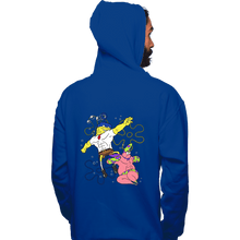 Load image into Gallery viewer, Daily_Deal_Shirts Pullover Hoodies, Unisex / Small / Royal Blue Sponge Knight Returns