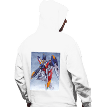 Load image into Gallery viewer, Daily_Deal_Shirts Pullover Hoodies, Unisex / Small / White Wing Zero Watercolor