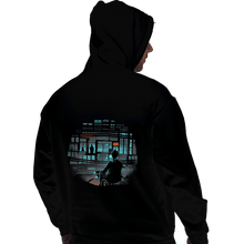 Load image into Gallery viewer, Shirts Pullover Hoodies, Unisex / Small / Black Window