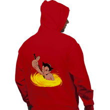 Load image into Gallery viewer, Shirts Pullover Hoodies, Unisex / Small / Red Terminator Boy