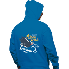 Load image into Gallery viewer, Shirts Zippered Hoodies, Unisex / Small / Royal blue Bullet Chill Summer