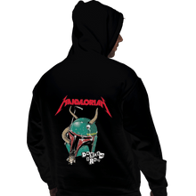 Load image into Gallery viewer, Shirts Pullover Hoodies, Unisex / Small / Black Damaged Armor