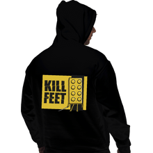 Load image into Gallery viewer, Shirts Pullover Hoodies, Unisex / Small / Black Kill Feet