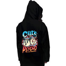 Load image into Gallery viewer, Daily_Deal_Shirts Pullover Hoodies, Unisex / Small / Black Cute But Psycho