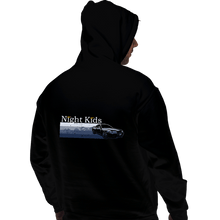 Load image into Gallery viewer, Shirts Pullover Hoodies, Unisex / Small / Black NightKids
